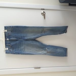 Gap True Skinny Distressed Jeans